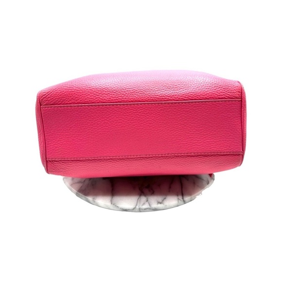 Kate Spade Pink Pebble Leather Boxy Handbag‎ - Picture 6 of 16